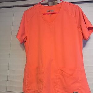 Cherokee Women's Pink V-Neck Top